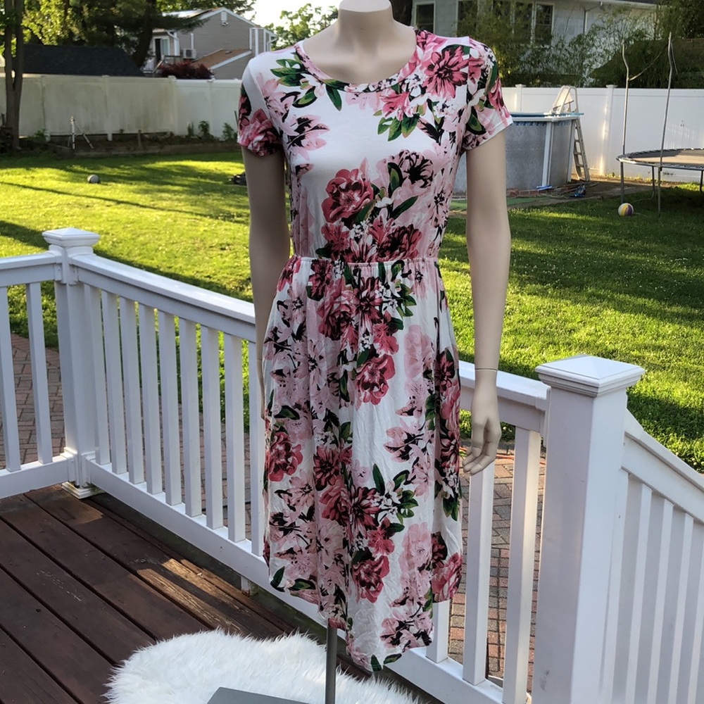 Meera Printed Dress